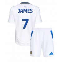 Leeds United Daniel James #7 Replica Home Minikit 2024-25 Short Sleeve (+ pants)